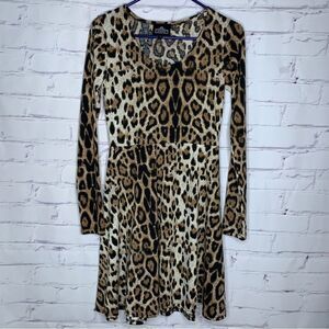Angie small animal print dress